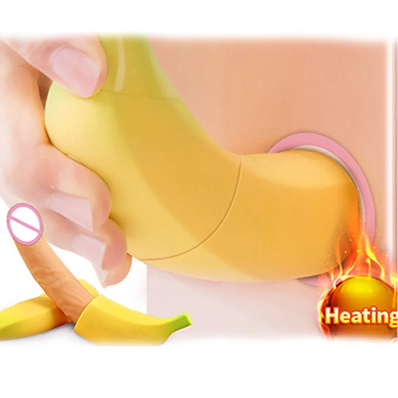 Маскарадный банановый фаллоимитатор вибратор для женщин реалистичный огромный