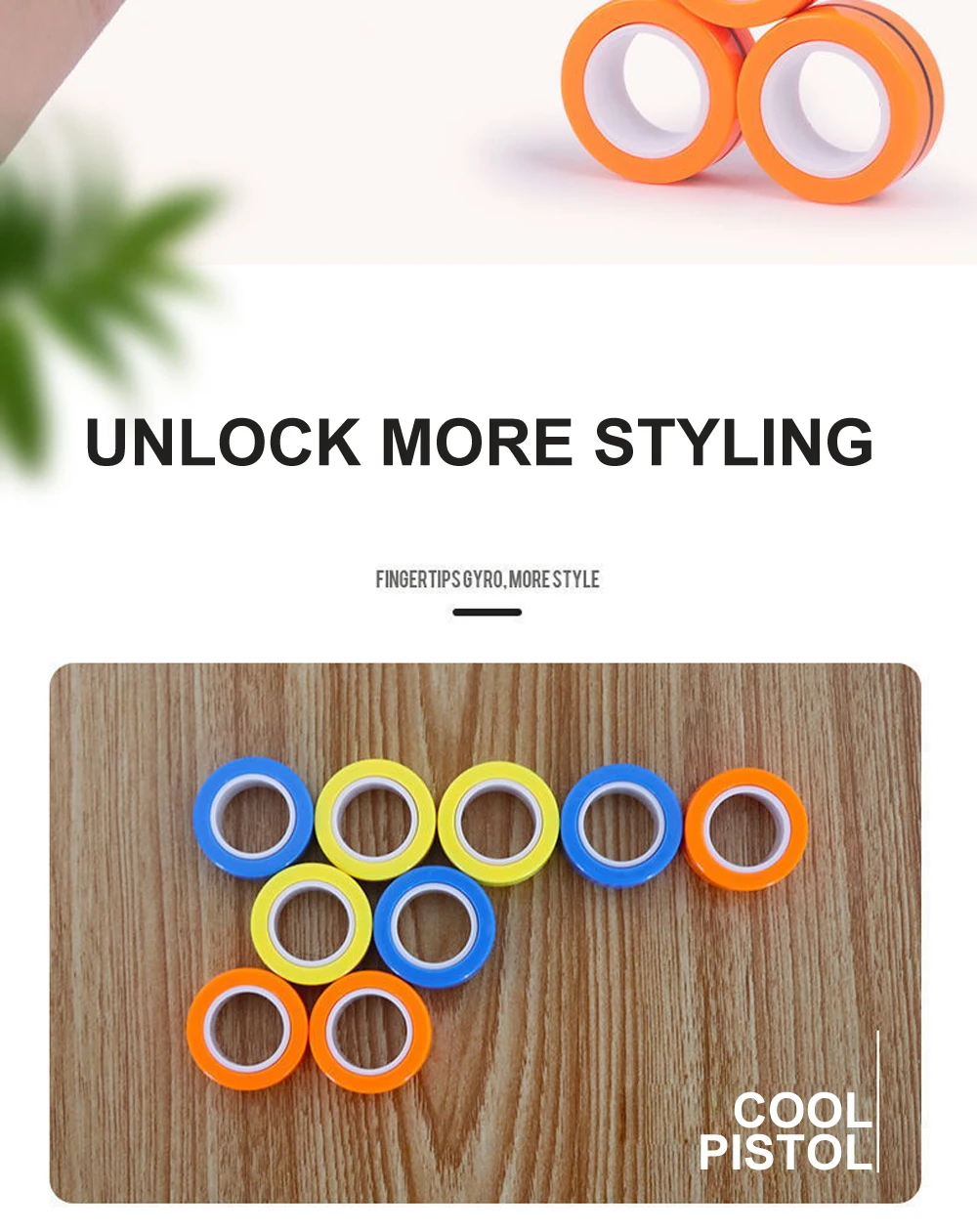 Магнитный браслет кольцо игрушка волшебное реквизит инструмент игрушки для