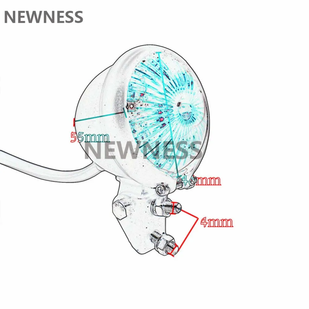 Светодиодный стоп сигнал для мотоцикла красный 12 В|light for|light ledlight led light |