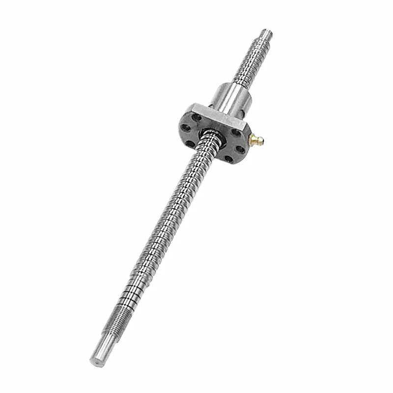 Обработанный sfu1204 12 мм свернутый C7 200/250/300 шариковый винт с шагом 4 + BK/BF10 Торцевая
