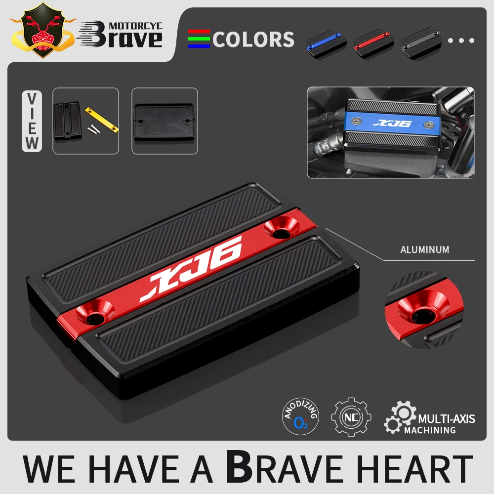 Алюминиевый передний тормозной бачок с лазерным логотипом XJ6 для мотоцикла ЧПУ