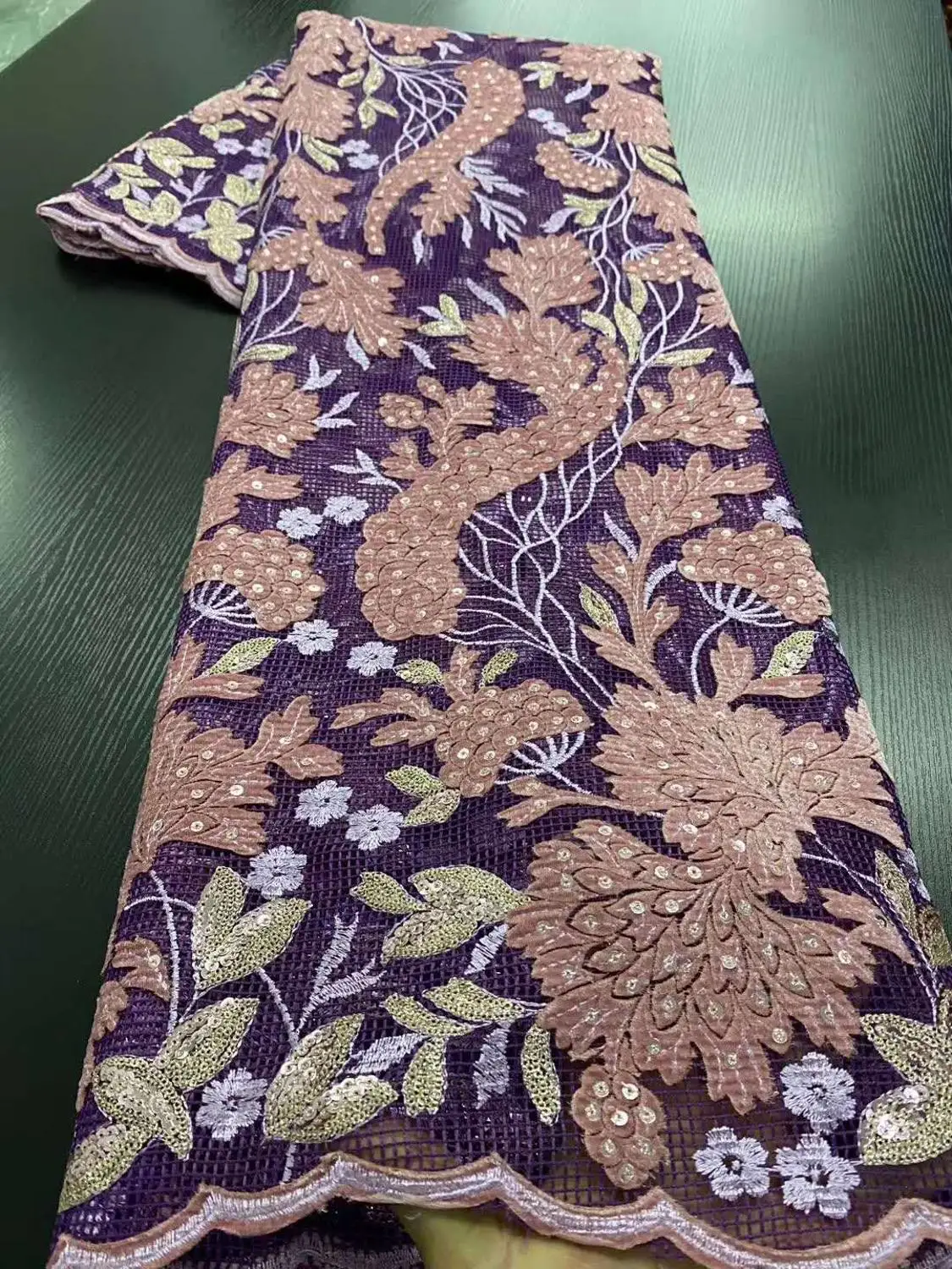 

Высококачественный сетчатый кружевной Африканский нигерийский кружевной материал, платье для свадебной вечеринки