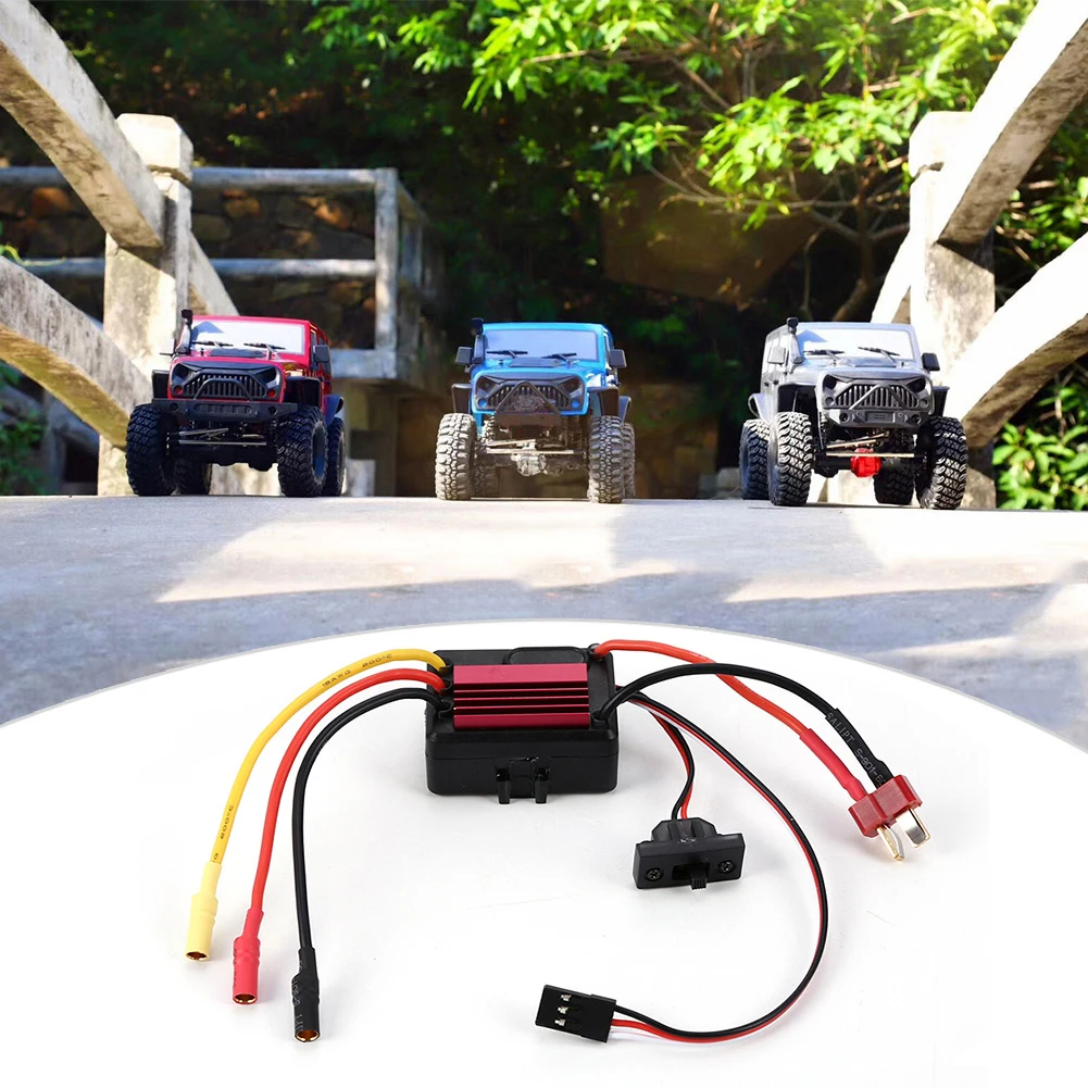 

Multi-function ESC Electric Speed Controller Brushless 35A Motor for 1/18 1/16 RC Car Truck Parts Accessory