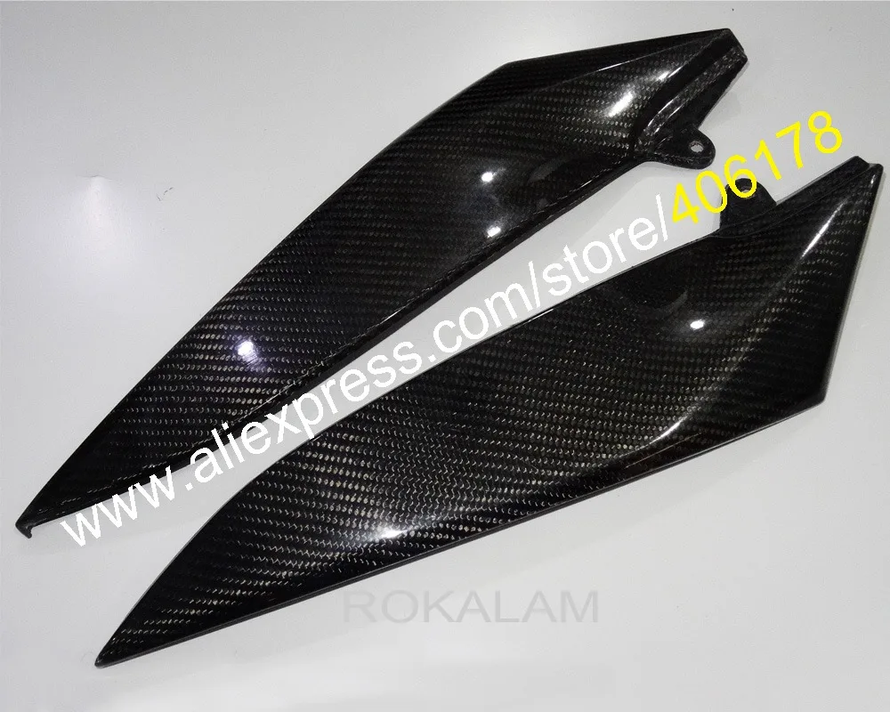 Hot Sales 2x Carbon Fiber Tank Side Covers Panels Fairing For Yamaha YZF R1 2004 2005 2006 YZF-R1 04 05 06 Cover Panel | Автомобили и