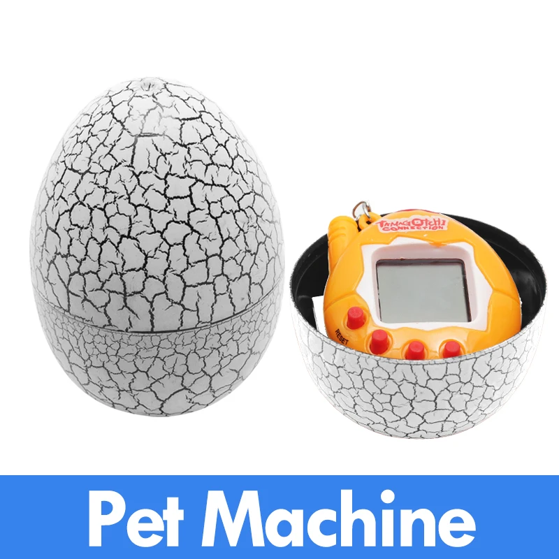 Стакан светодиодные игрушки Tamagochi яйцо динозавра виртуальный электронный