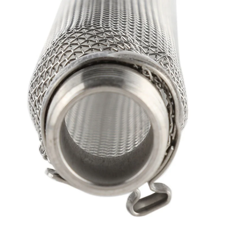 

Reusable Beer Filter Tube Stainless Steel Beer Filter Brewing Kettle Bazooka Screen Multifunction Mesh Strainer Wine Thread Tun