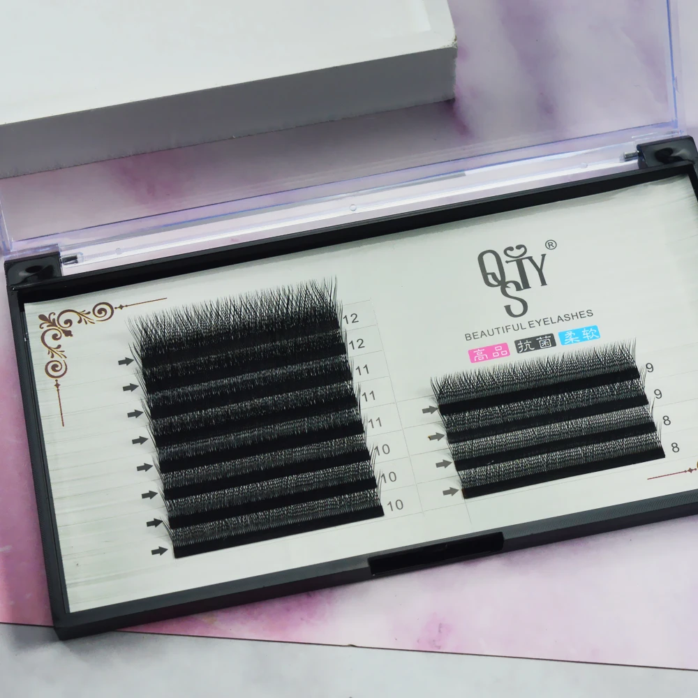 YY-образная искусственная норковая ресница быстрого цветения 0 07 C завитые густые