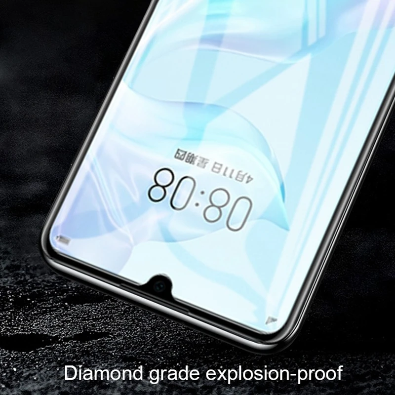 Полное покрытие экрана из закаленного стекла для huawei P30 Защитная пленка Pro