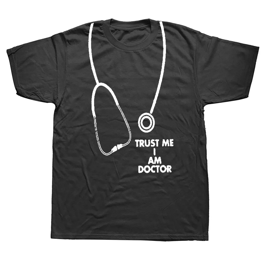 Футболка мужская хлопковая с коротким рукавом модная смешная рубашка TRUST ME I Am A