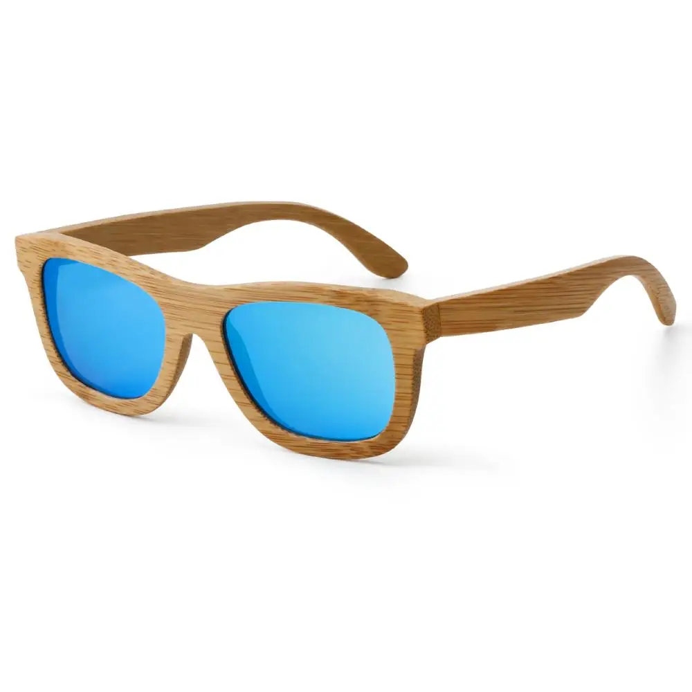 

SITJNS Handmade Bamboo frame vintage sunglasses for women Brand Polarized sun glasses Beach Anti-UV eyeglasses Bamboo Sunglasses
