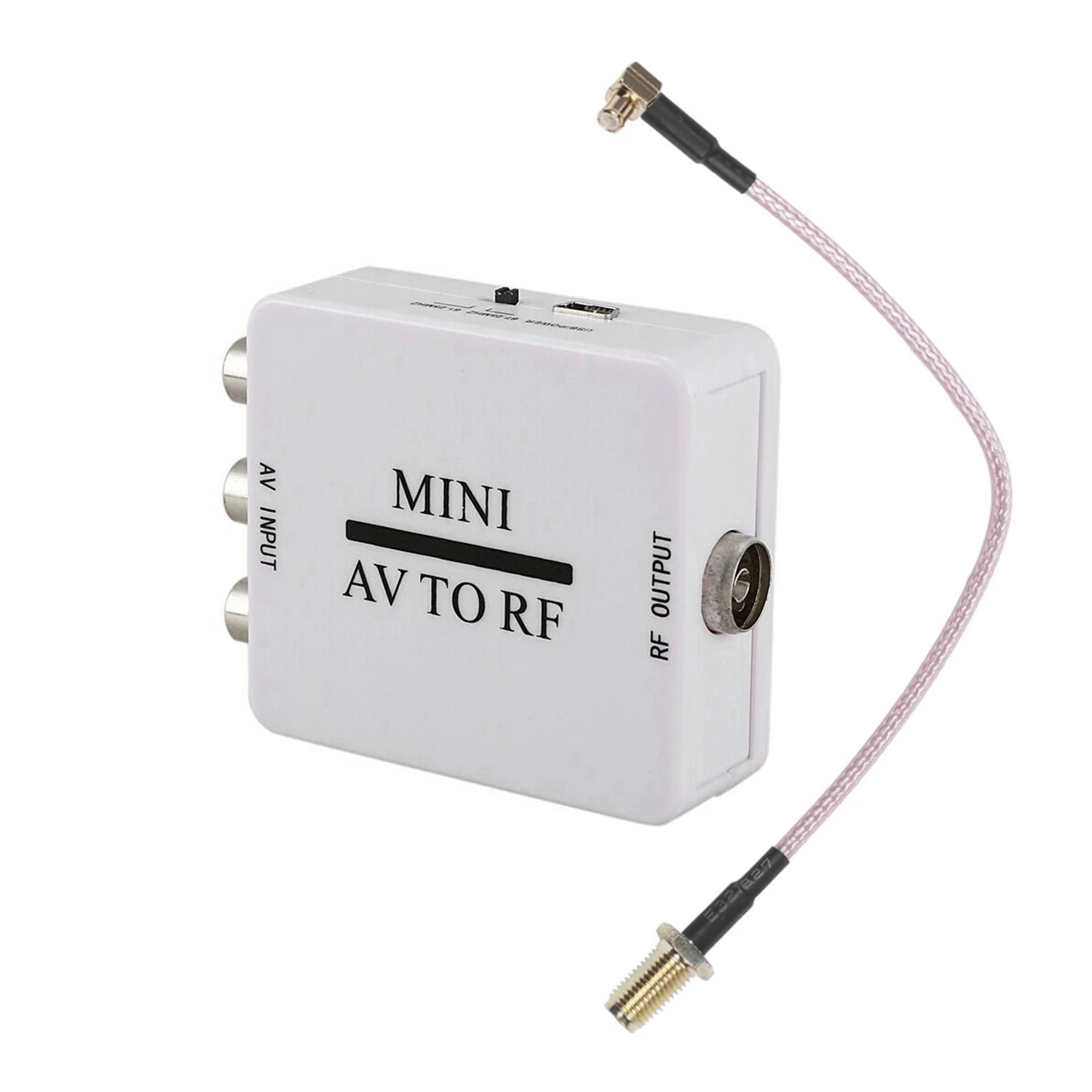 JABS RF Sma женский переборка к Mcx Мужской правый угол кабель RG316 15 см и видео конвертер