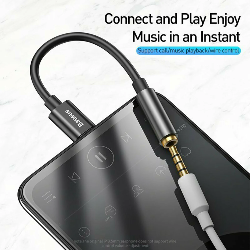 

USB Type C to 3.5mm AUX Headphone Adapter Type C Jack Earphone Cable