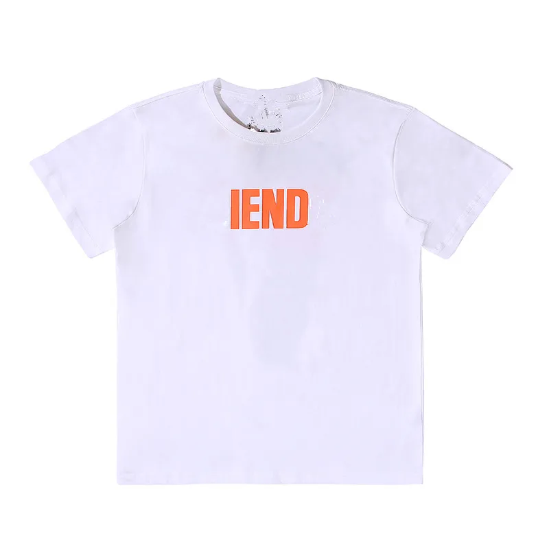 

CODE 37 Men and women couple T-shirt round neck printing short sleeve trendy casual all-match top