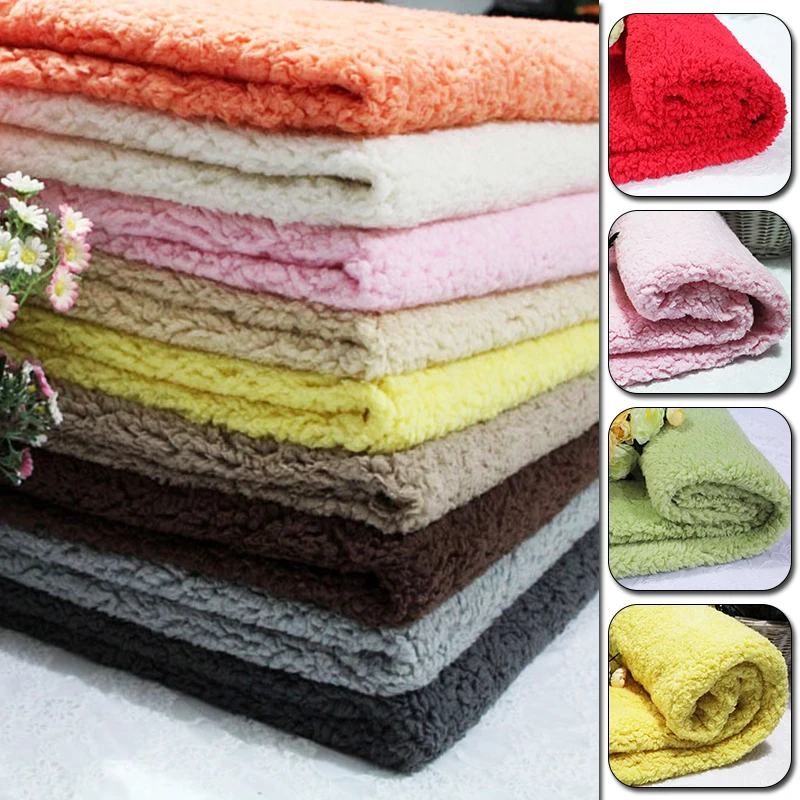 Мягкая бархатная ткань из ягненка плюшевая теплая кукла одежда для домашних