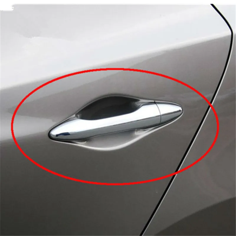 Автомобильный Стайлинг подходит для Hyundai Ix35 2010 2011 2012 2013 2014 2016 2017 Abs Chrome 8 шт./компл.