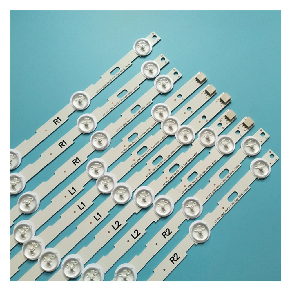 10 шт. светодиодный подсветка полосы для LG 42LN5300 42LN5204 42LN5200 AGF78379401 42 &quotV13 6916L-1402A 1403A