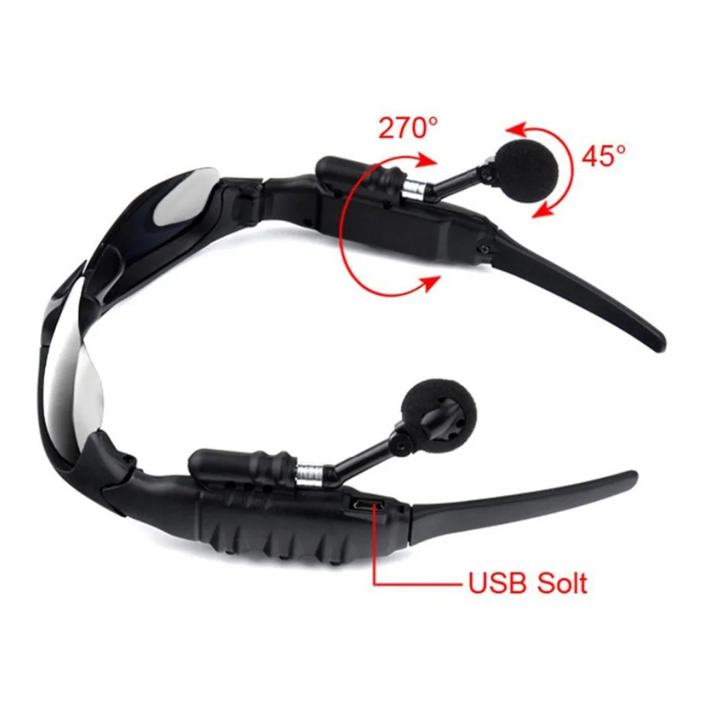 Men Outdoor glasses Bluetooth sunglasses wireless headphones sports listening to songs hands-free headset | Электроника
