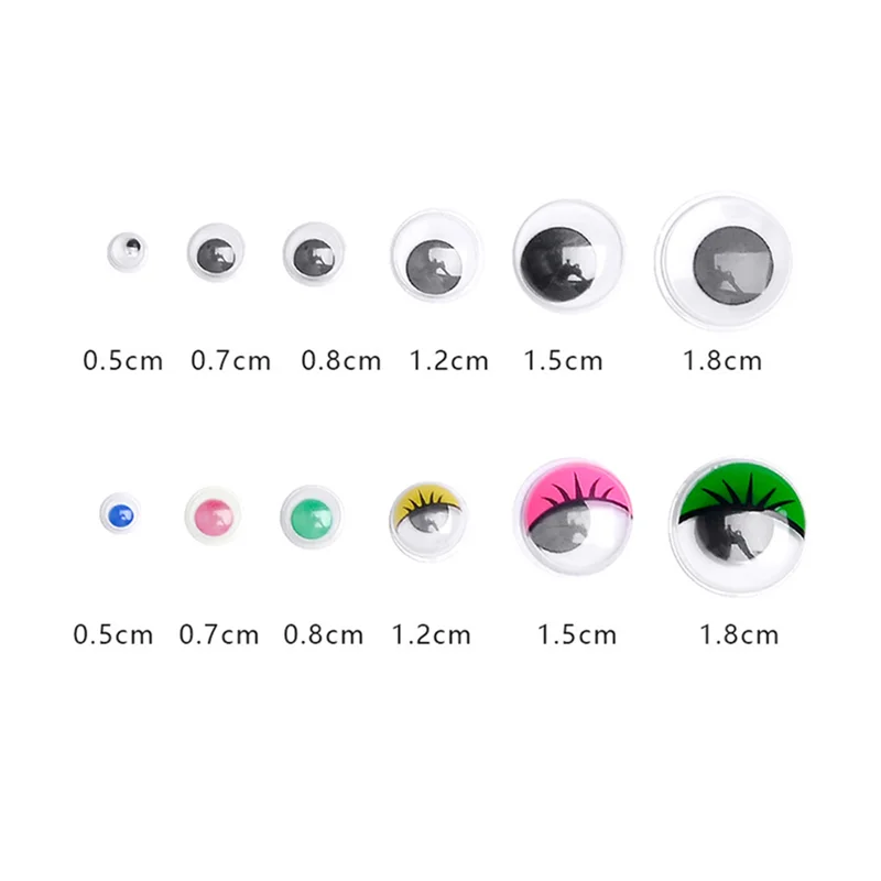 Самоклеящиеся глазки для шитья шт./компл. сделай сам скрапбукинга поделок (черный