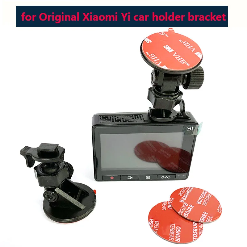 Origianl Yi Dash Cam Mirror Mount 3M Sticeker Yi Dash Cam Mount For Xiaomi YI DVR Holder mini bracket for car dvr mount cup