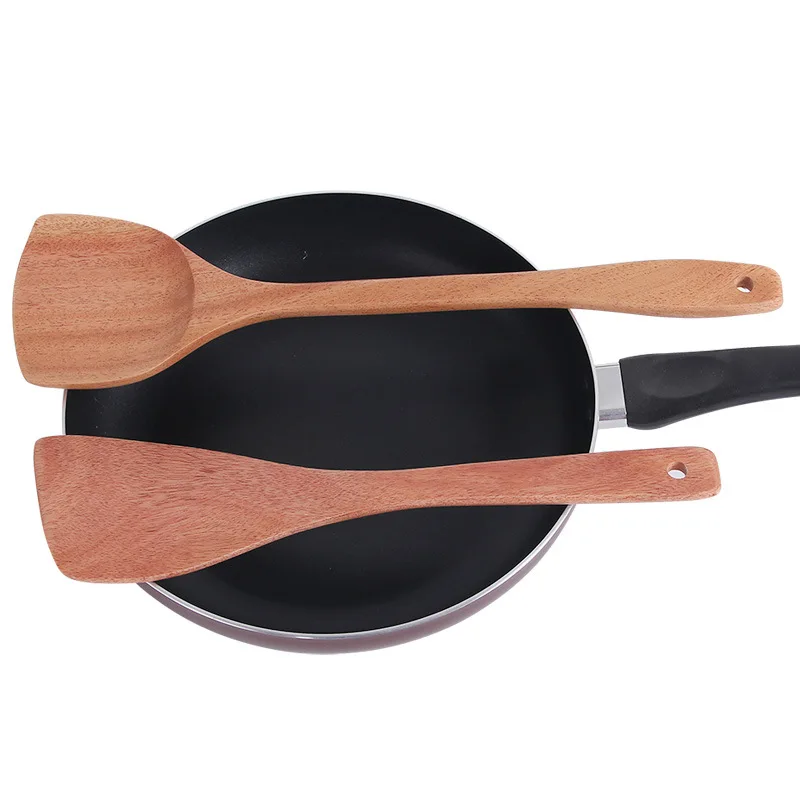Антипригарный горшок деревянная лопата ложка груша деревянный в Корейском стиле
