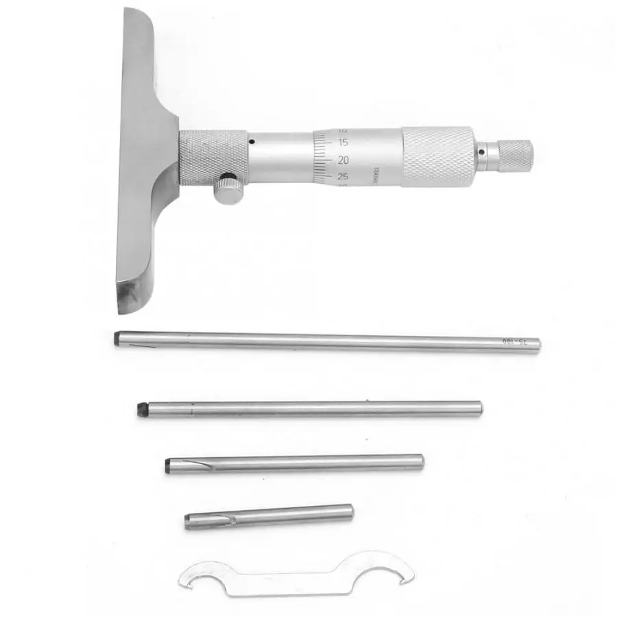 Высокая точность круглая головка глубинный микрометр калибровочный датчик