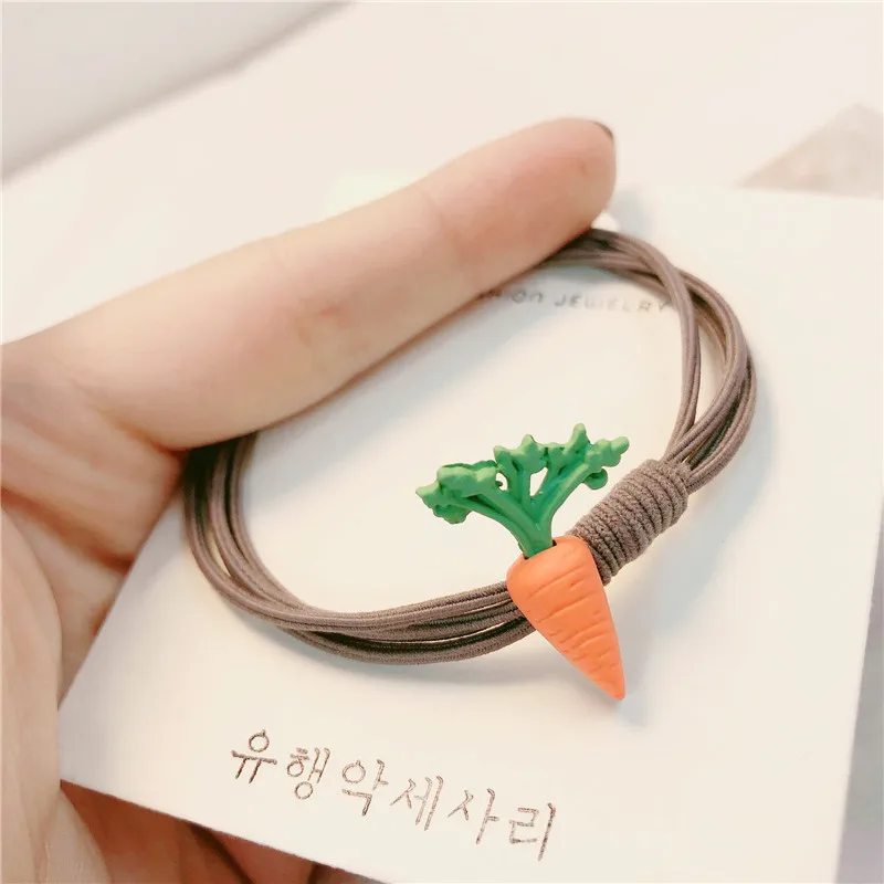 Новинка милые Многослойные эластичные резинки для волос милая Женская повязка в