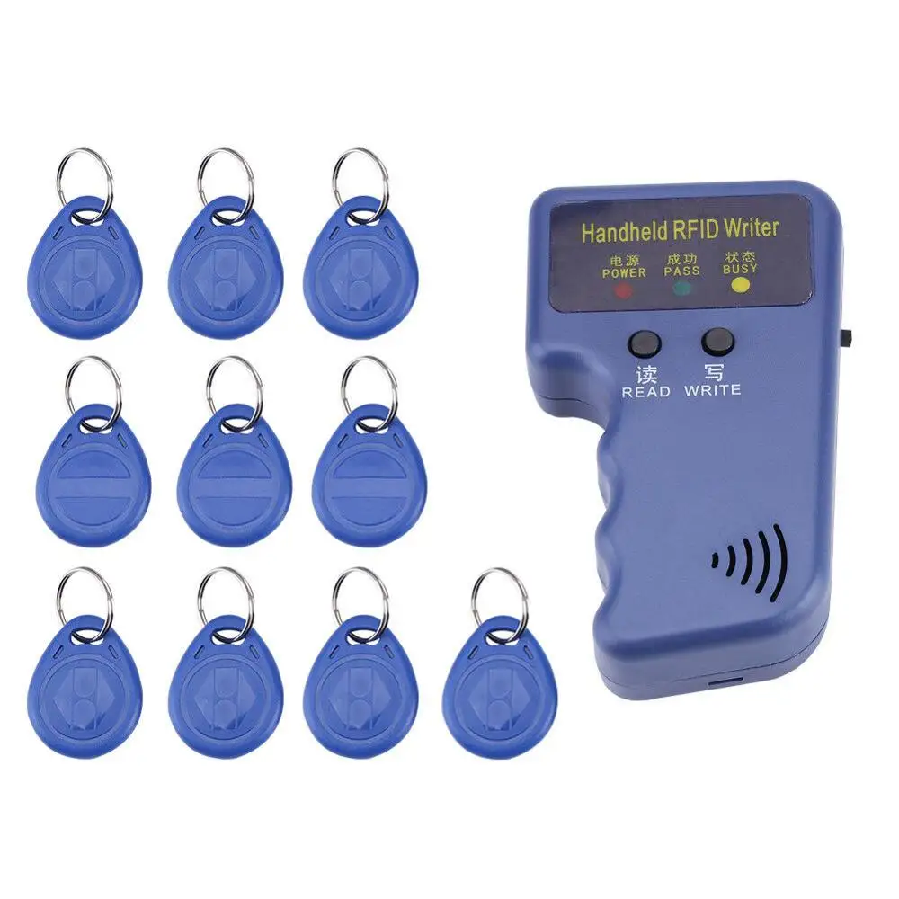 Идентификационные метки T5577 Writalbe 10 шт. брелоки жетон карта RFID 125 кГц ручной рчид