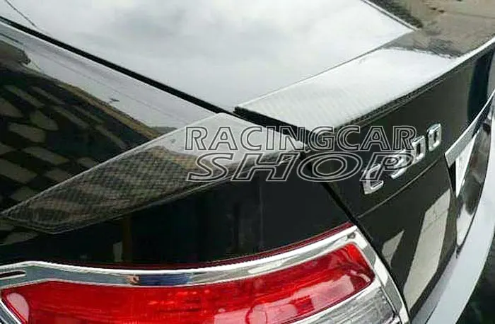 B Тип Настоящее карбоновое волокно 3 шт. багажник загрузки спойлер подходит для BENZ
