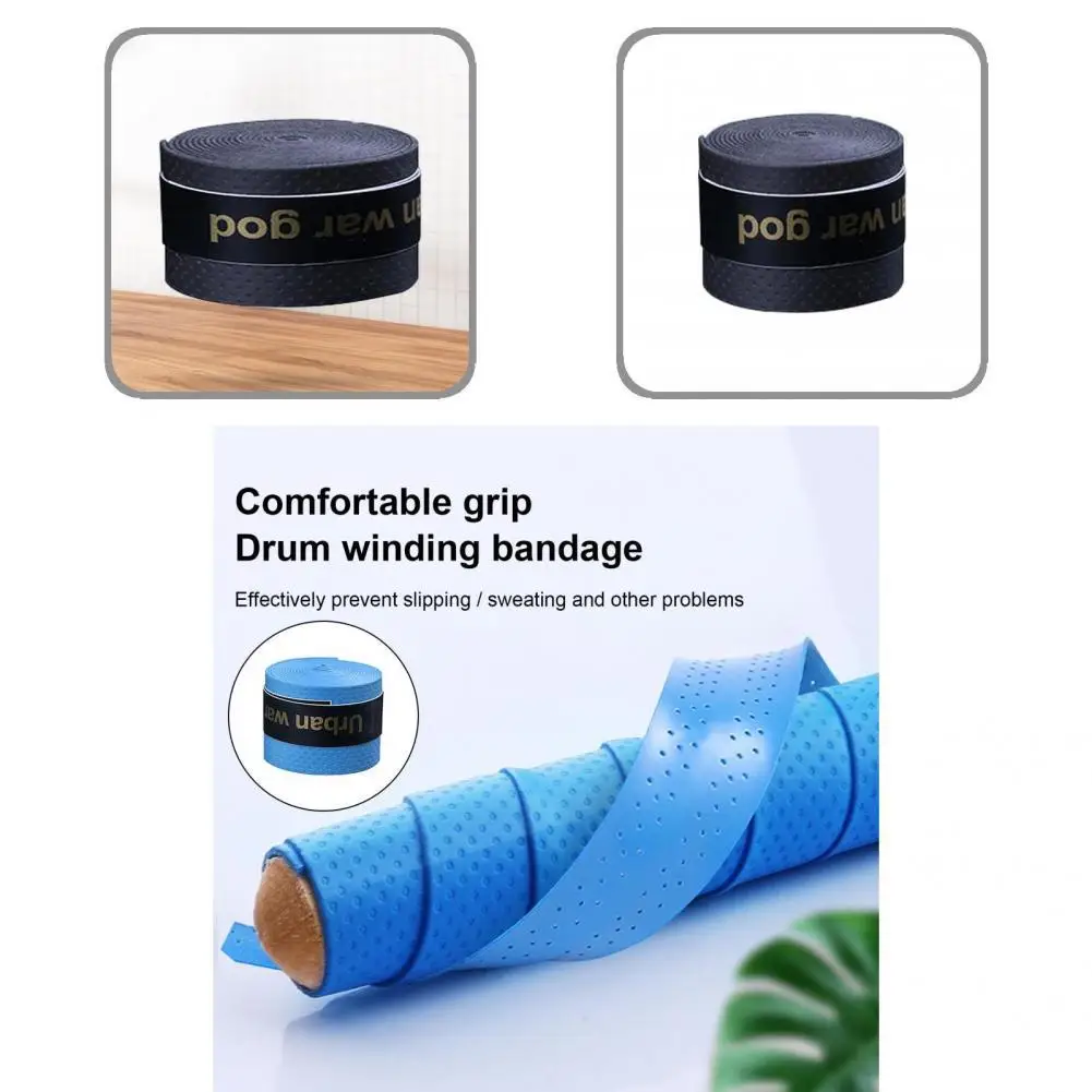 

Wear Resistant Fitment Perfectly Drumstick Protective Wrap Tape for Drum