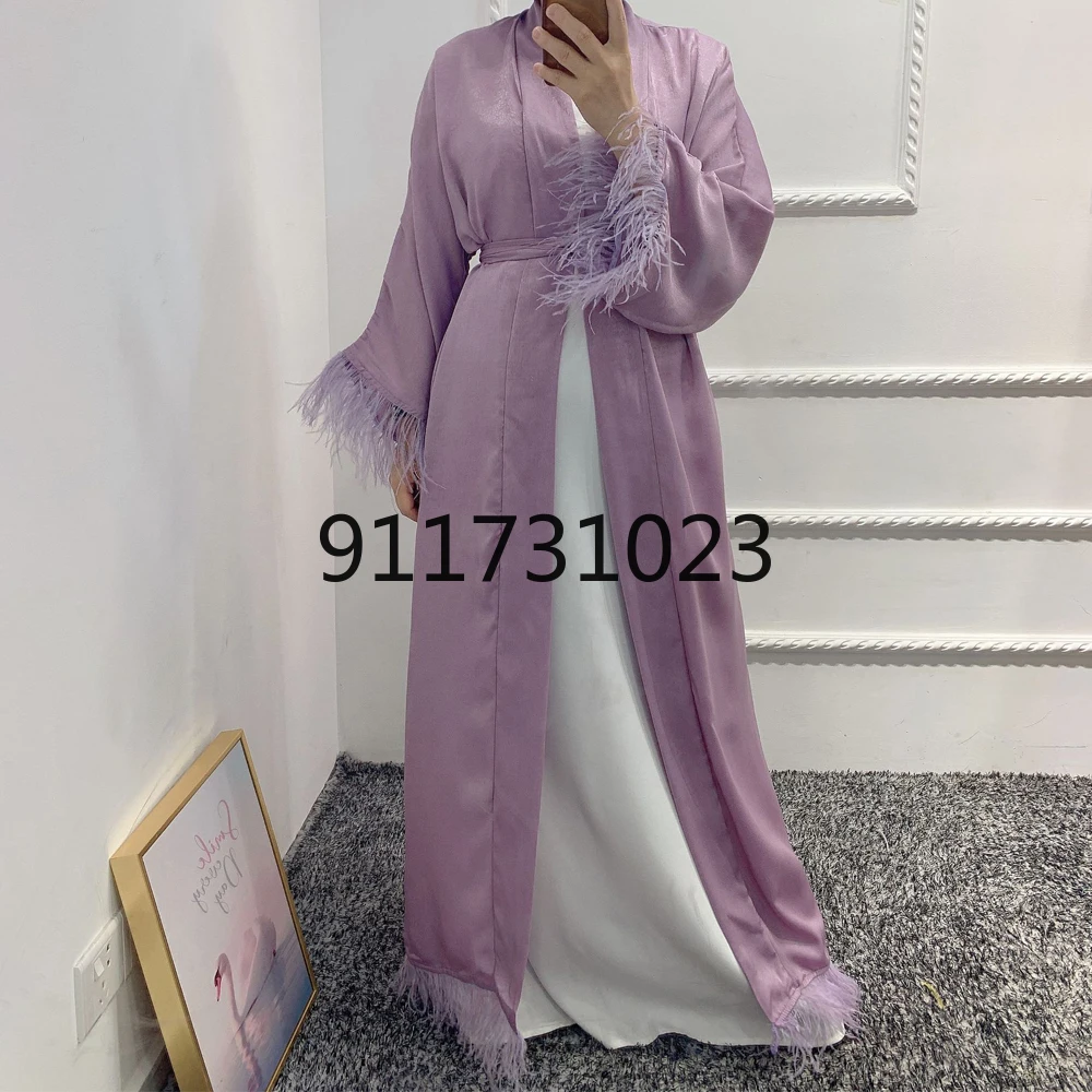 Eid Mubarak 2021 г. мусульманское открытое женское платье-абайя марокканские вечерние