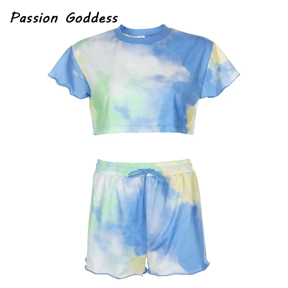 Милый Повседневный Женский комплект из 2 предметов домашняя одежда свободные