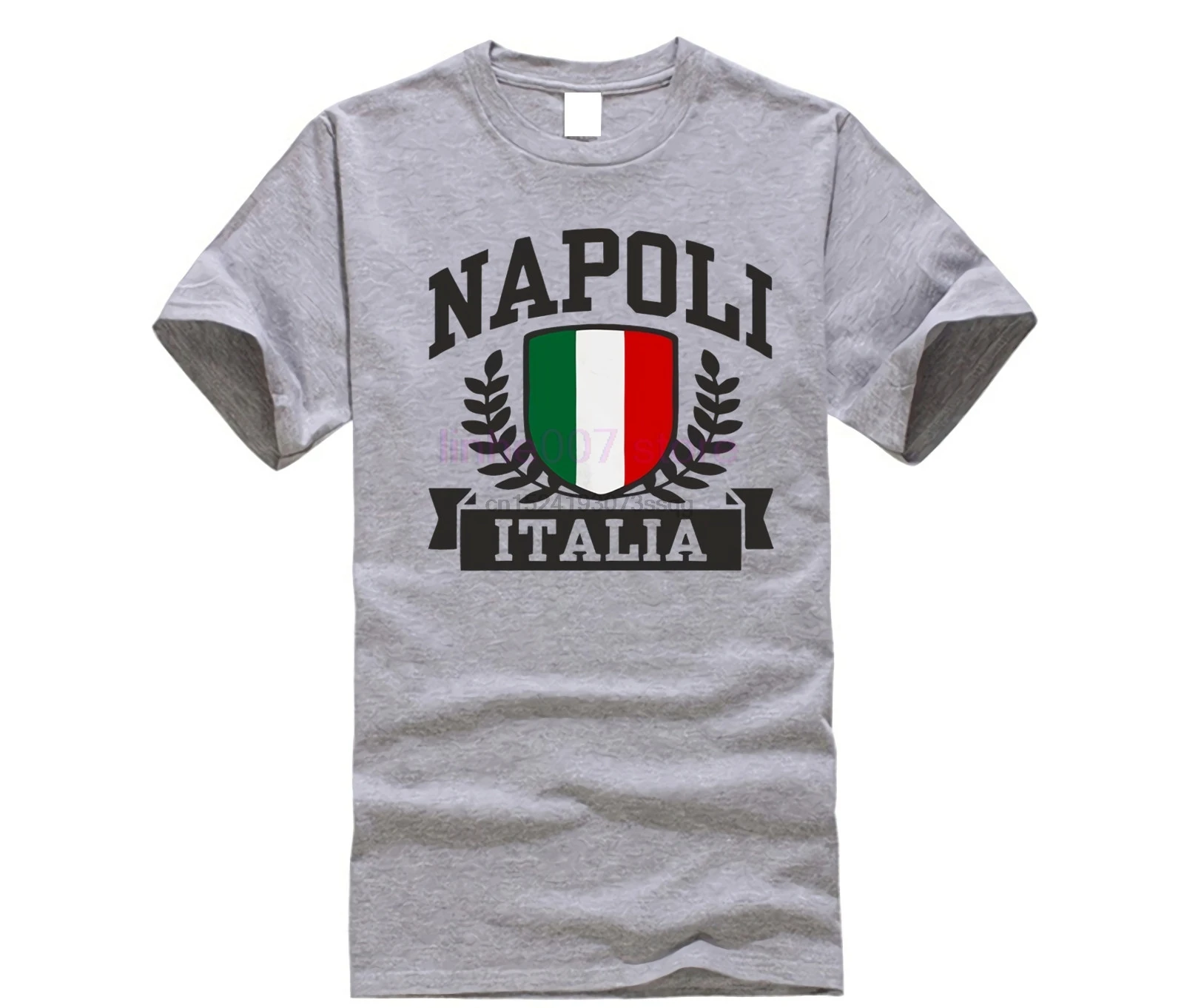 Лидер продаж 2019 модная футболка Неаполь Италия футболки с коротким рукавом |