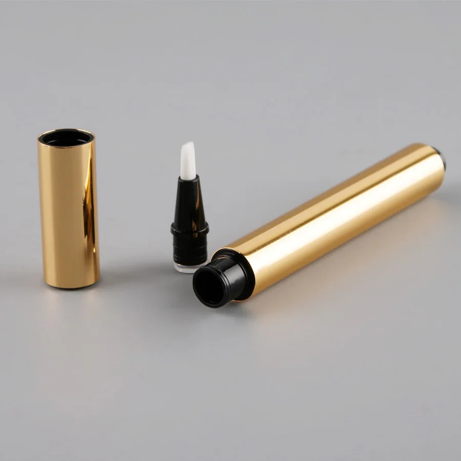 50 шт. 3 мл! Бесплатная доставка! Алюминиева пустые макияж для глаз гелевая ручка