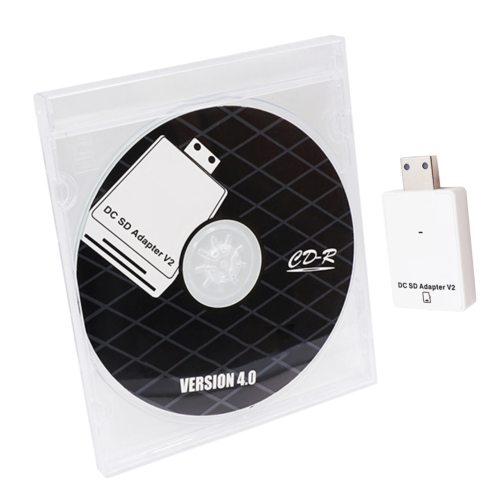 DC SD TF кардридер для Sega SEGA Dreamcast с CD Dreamshell V4.0 игровая консоль загрузчик |