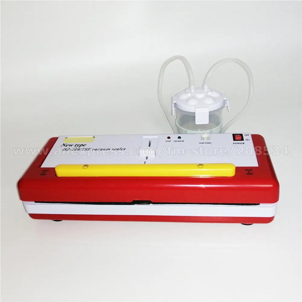 220В/110В бытовой коммерческий Вакуумный упаковщик машина для упаковки продуктов