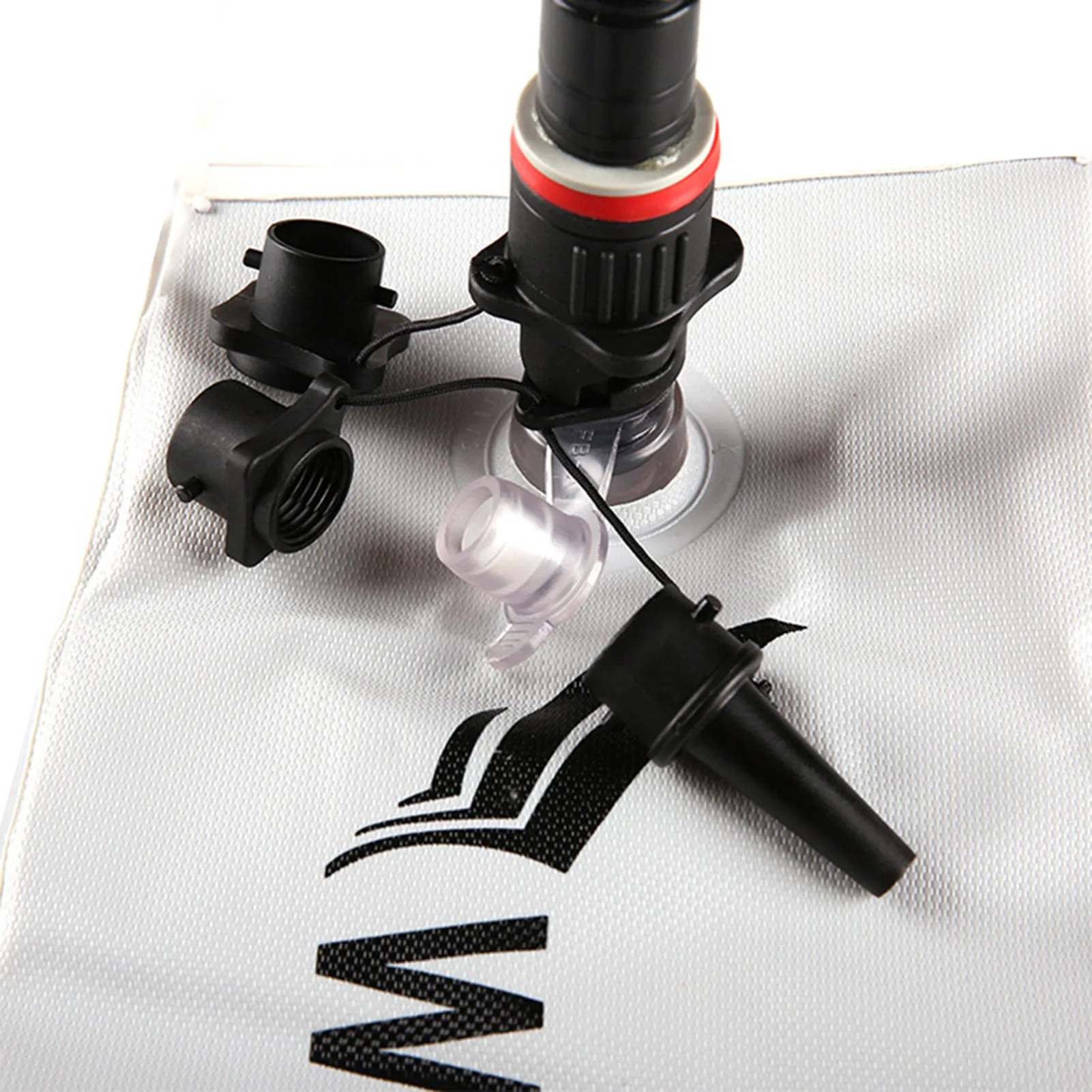 Адаптер для воздушного насоса каякинга регулируемый резиновый лодки Каяка с 4