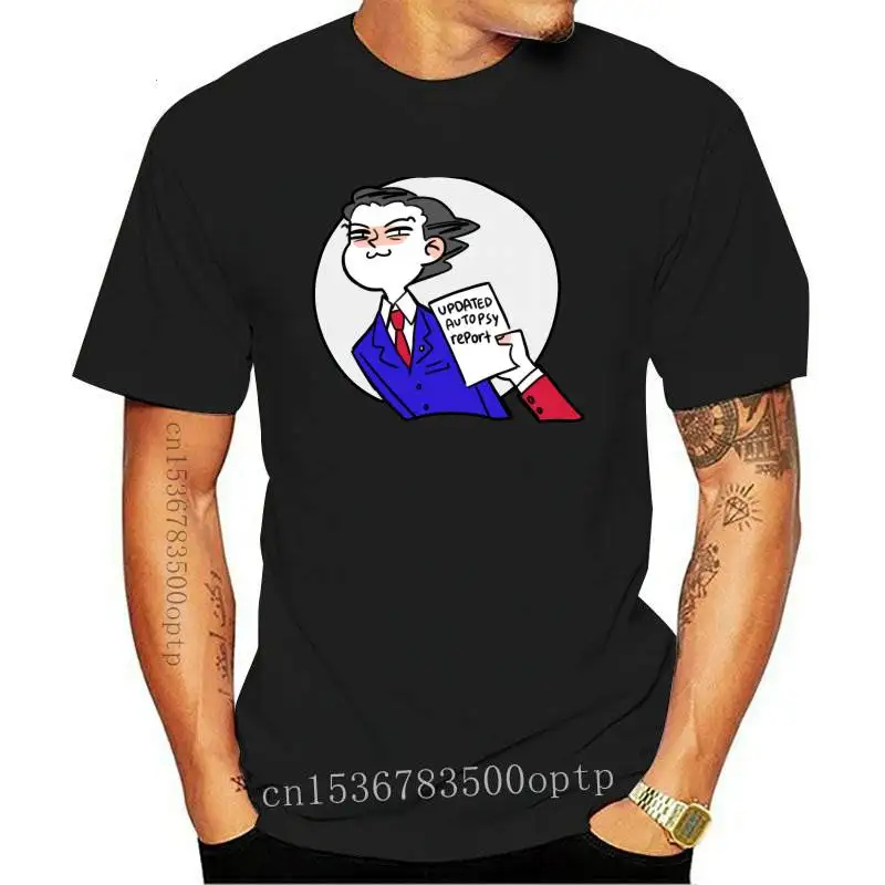 

Футболка Феникс Райт Айс атторен большого размера из хлопка