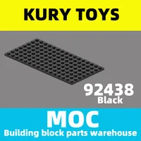 Kury Toys DIY MOC For 92438 100pcs Building block parts For Plate 8 x 16 For toy brick
