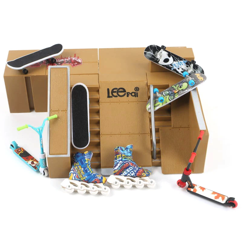 Набор для скейтборда Tech Fingerboard BMX скейтборды Пальчиковый скейтборд рампа