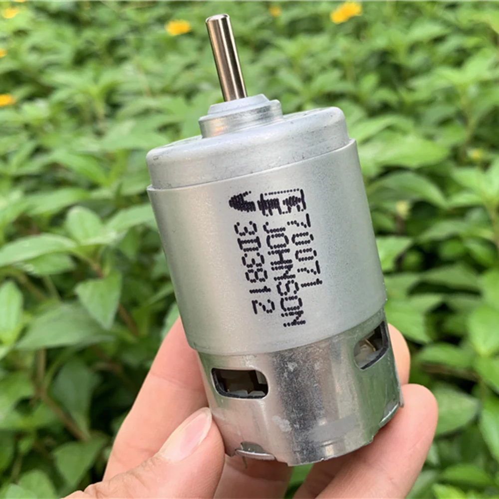 JOHNSON DC 775 двигатель 12В высокого качества-20V Высокая Скорость угольные щетки 18V 70071
