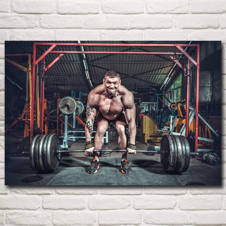 Тяжелая атлетика модель тренажерные залы штанга Бодибилдинг Фитнес Спорт