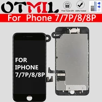 for iphone 8 7 plus lcd full assembly display digitizer 3d touch screen front cameraearpiece speaker no dead pixel replacement