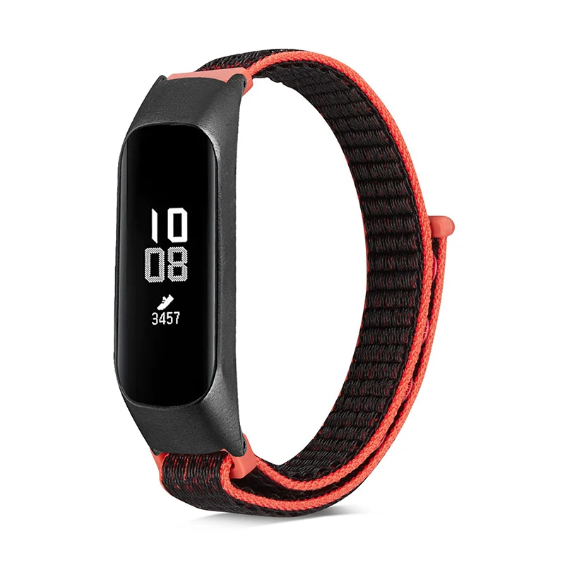 Laforuta Galaxy Fit e R375 нейлоновый Браслет для samsung ремешок фитнес трекер Петля женщин и