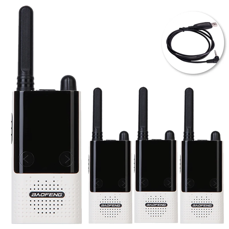 2OR 4 шт. Baofeng низкая излучения охраны окружающей среды иди и болтай Walkie Talkie “иди BF T9