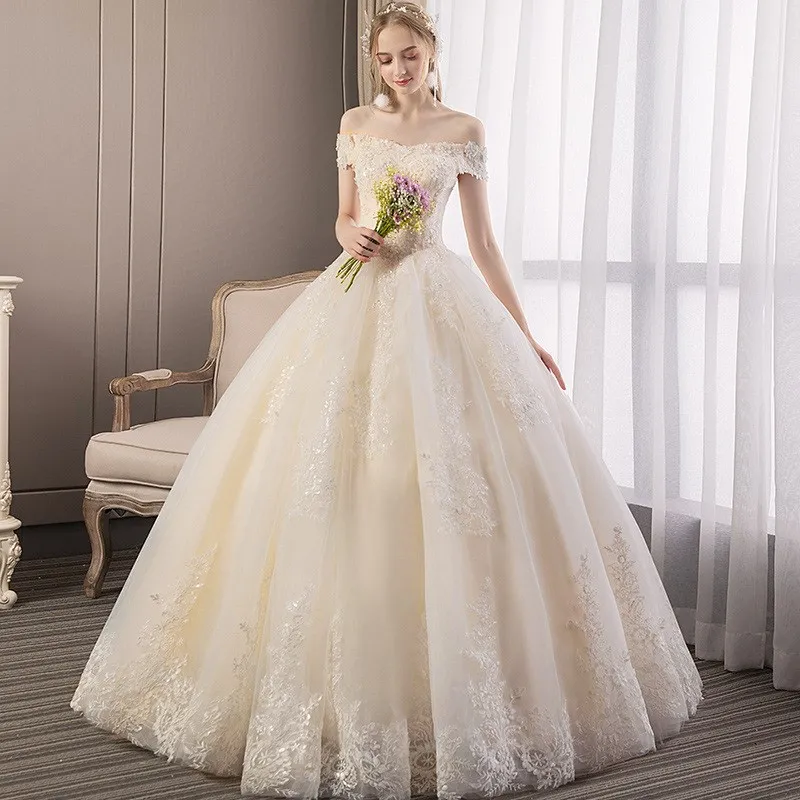 Vestido De Noiva/2021 г. Цвет шампанского Сексуальное бальное платье с v образным вырезом и