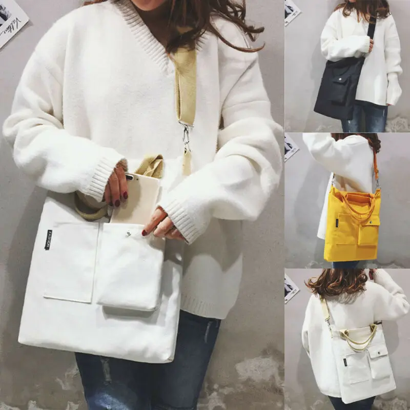 Сумка холщовая для женщин сумка тканевая вместительная одного комнаты