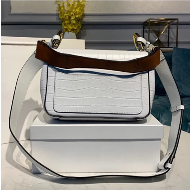 

Simple style 2020 new first layer litchi pattern cowhide handbag casual bag leather shoulder bag lady bag bags purses