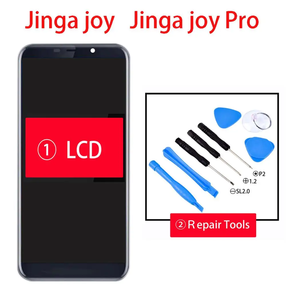 Оригинальный 5 640*1280 ips дюймов для jinga joy Pro ЖК дисплей + сенсорный экран Digiziter в сборе