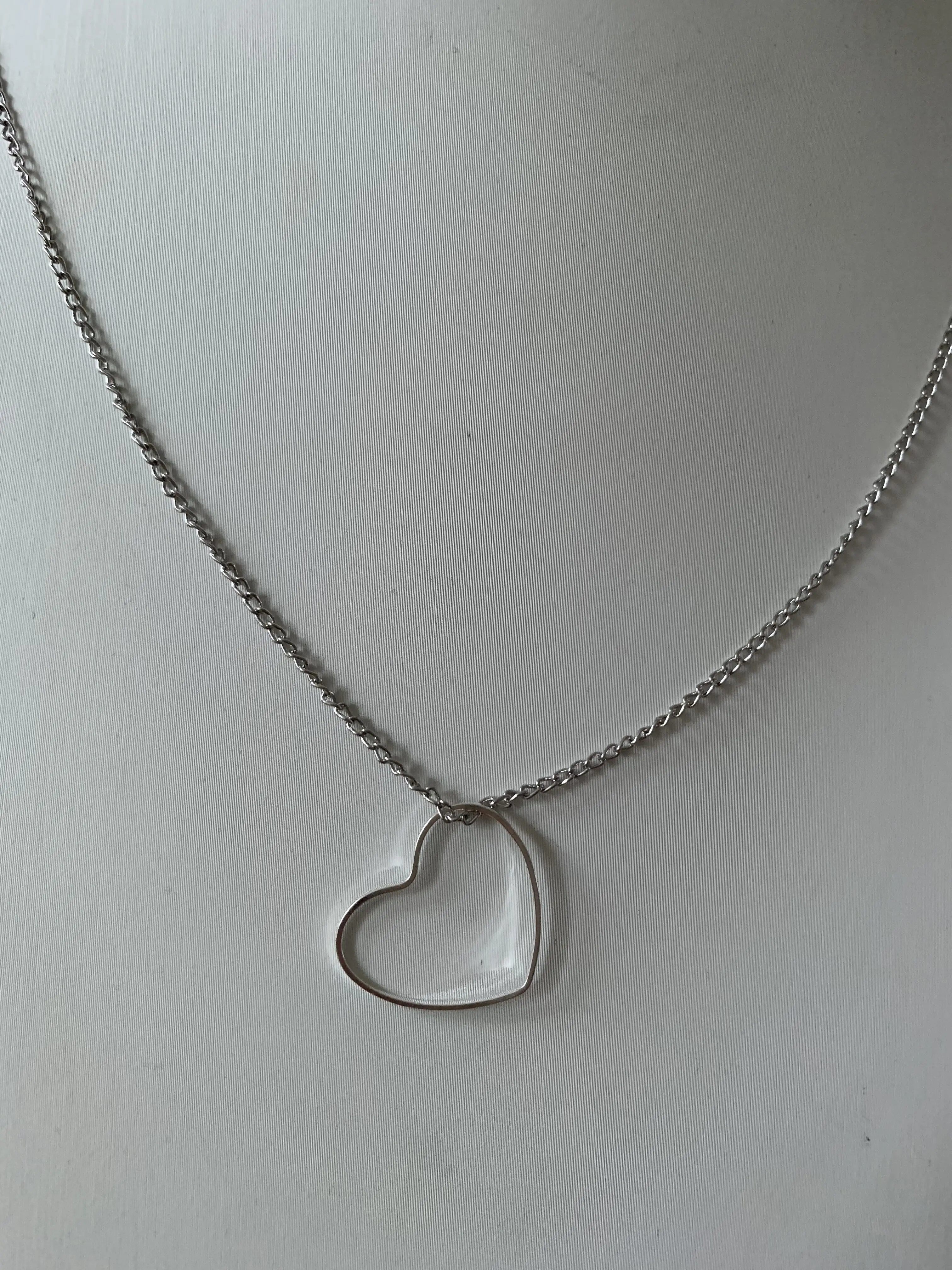 N200 Бесплатная доставка модное простое посеребренное Персиковое ожерелье с