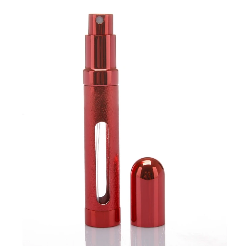 

Filling Perfume Bottle Portable Mini Refillable Perfume Spray Bottle Aluminum Atomizer Bottle Travel Container 12Ml